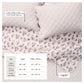 Floral Print & Scallopeded Edge Cotton Quilt Set - Sandie Collection