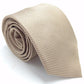 Michael Kors Men's Neck Tie Brown Mini Square Toss Classic Slim Silk Med Beige Size Regular