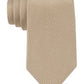 Michael Kors Men's Neck Tie Brown Mini Square Toss Classic Slim Silk Med Beige Size Regular