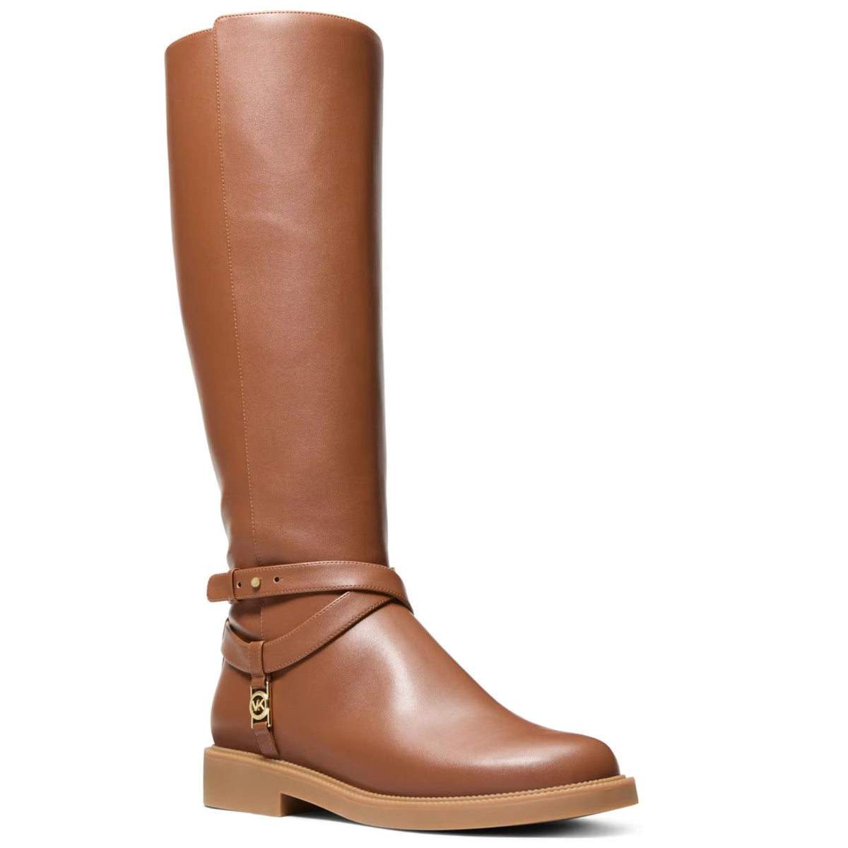 Michael Kors Womens Mandy Knee High Knee Boots Luggage