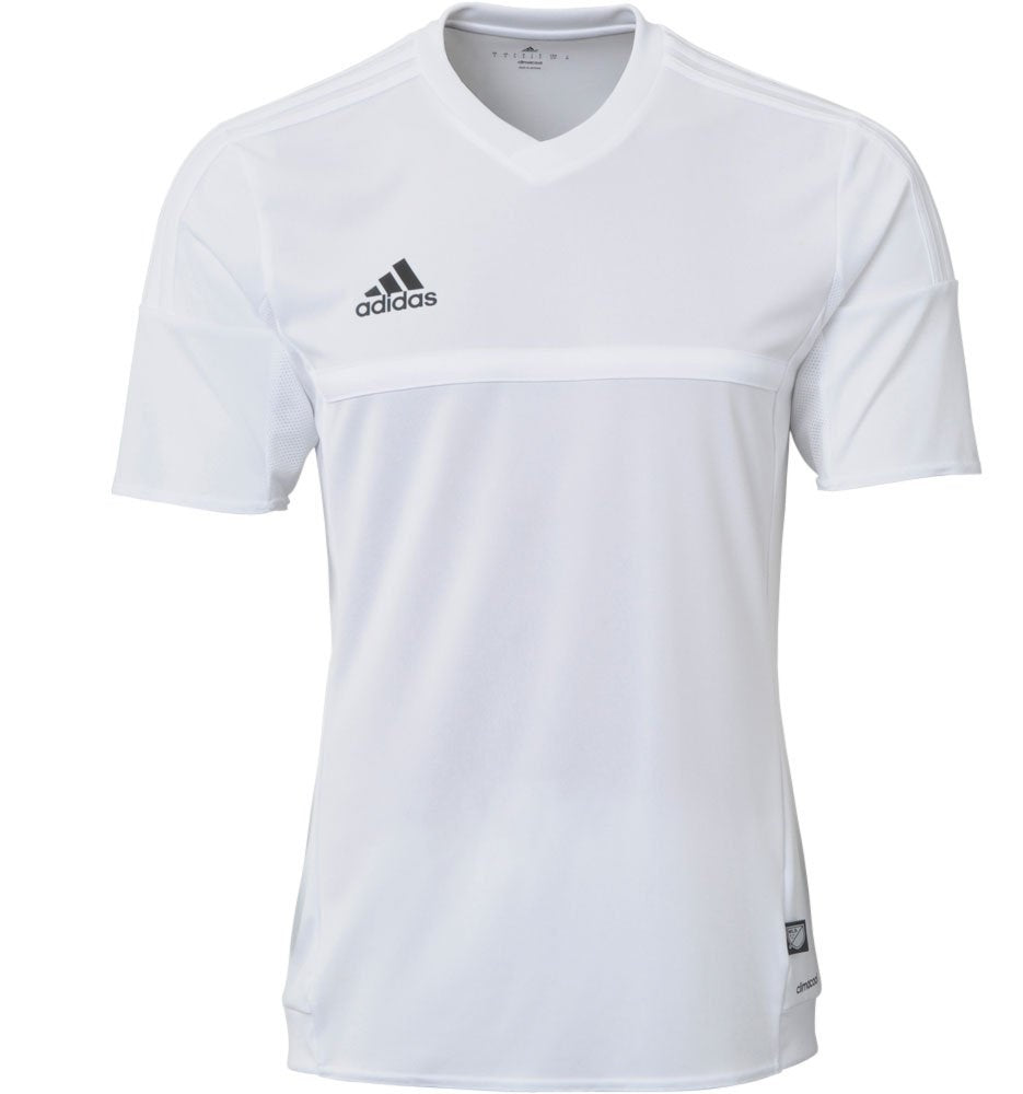 Adidas Boys MLS 15 Match Jersey T-Shirt White Size Youth