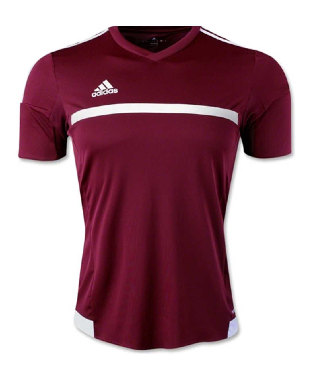 Adidas Men's MLS 15 Match Soccer Jersey T-Shirt Dark Burgundy