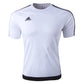 Adidas Boys Estro 15 Jersey T-Shirt White/Black Size Youth