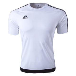 Adidas Boys Estro 15 Jersey T-Shirt White/Black Size Youth