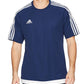 Adidas Boys Estro 15 Jersey T-Shirt Dark Blue/White Size Youth