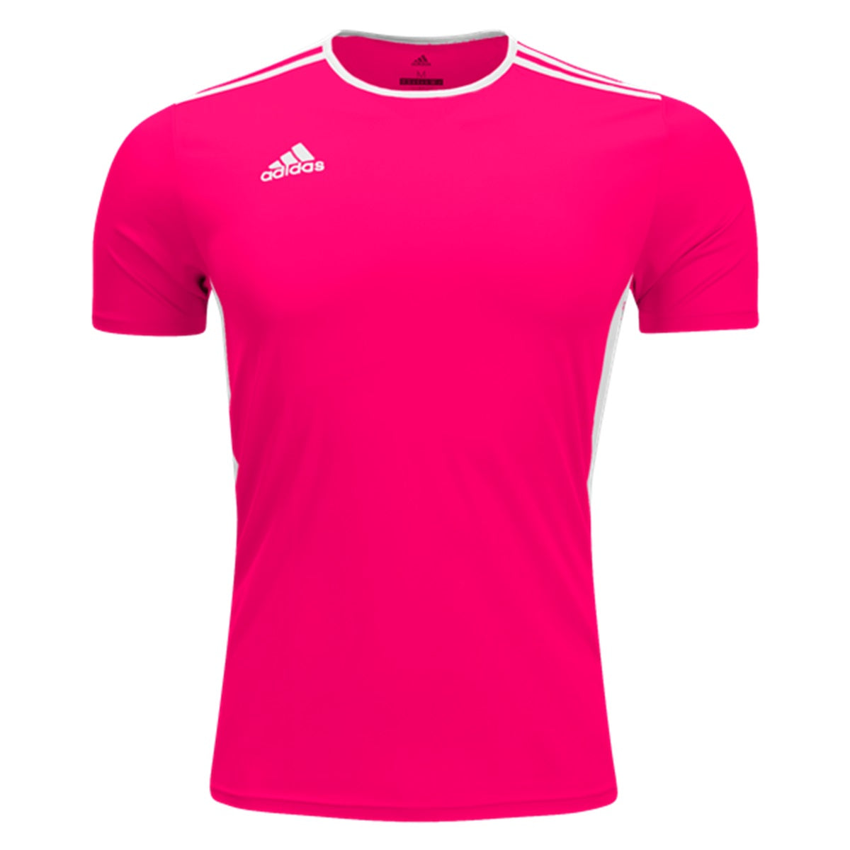 Adidas Boys Estro 15 Jersey T-Shirt Solar Pink/White Size Youth Medium