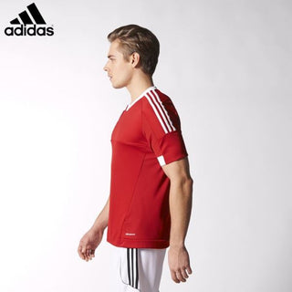 Adidas Boys Tiro 15 Jersey T-Shirt Red/White Size Youth