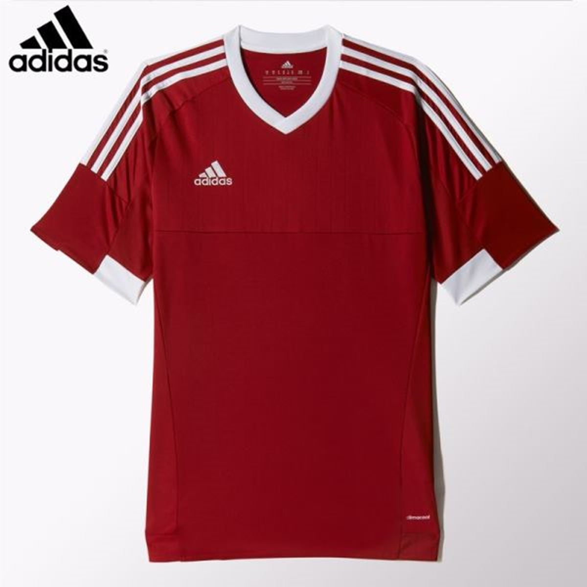 Adidas Boys Tiro 15 Jersey T-Shirt Red/White Size Youth