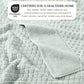 Cotton Diamond Waffle Weave Bath Towel Set - Grayson Collection