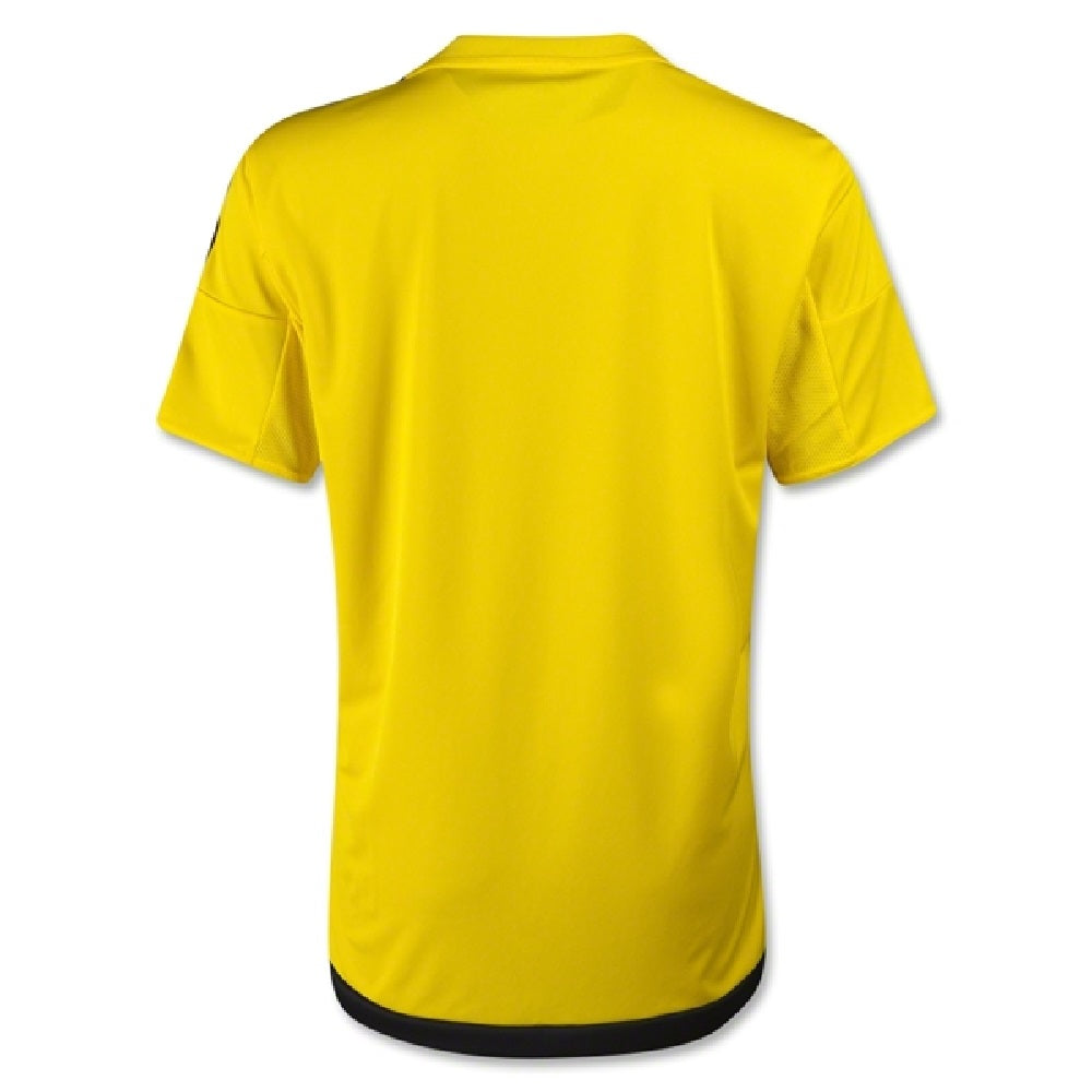 Adidas Women's MLS 15 Match Jersey T-Shirt Yellow/Black