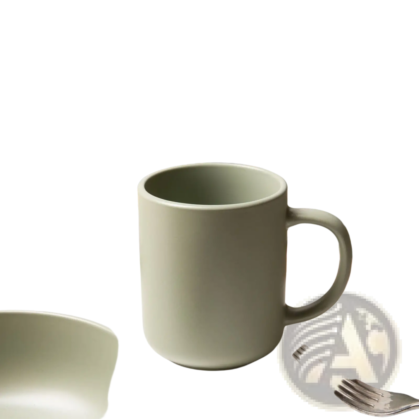 12-Piece Stoneware Dinnerware Sets With Mugs  Microwave & Dishwasher Safe  Non-Toxic Dinner Plates Bowls Set   Stackable Matte Glaze Kitchenware For 3