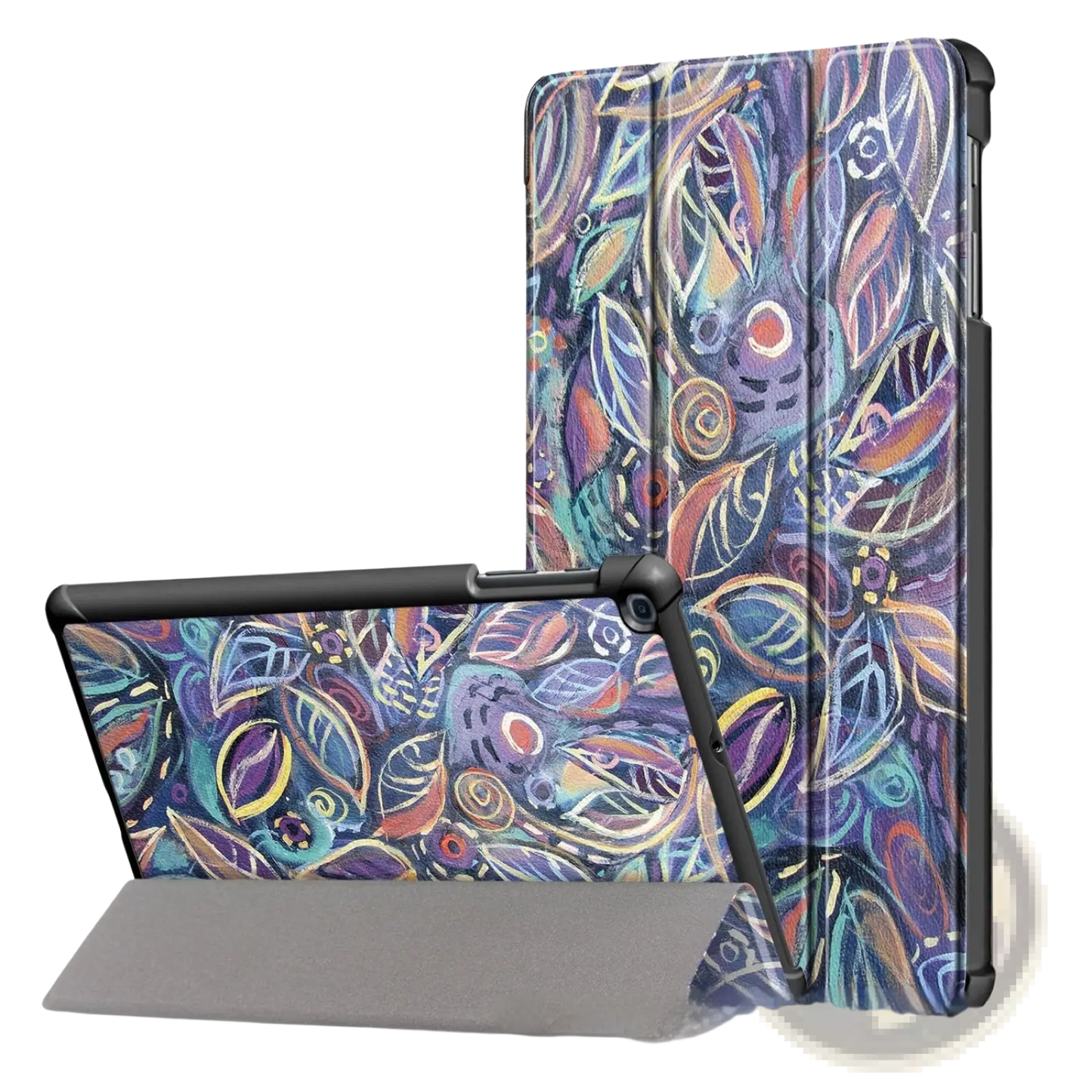 Samsung Tablet Leather Flip Case Art Designs