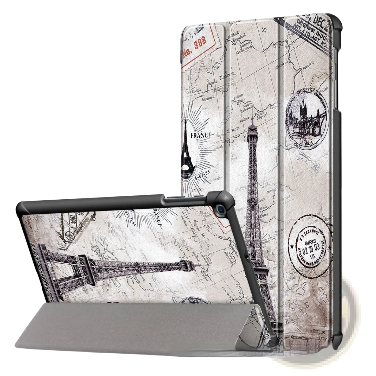Samsung Tablet Leather Flip Case Art Designs