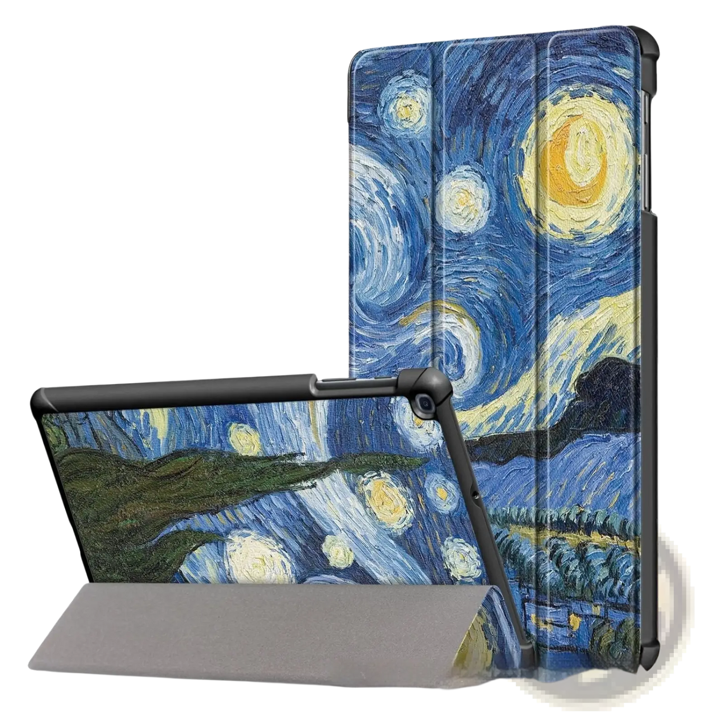 Samsung Tablet Leather Flip Case Art Designs