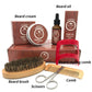 Sandalwood Beard Care Kit with Oil and Grooming Tools