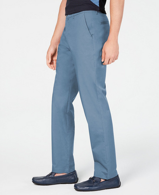 Alfani Men's Alfatech Classic-Fit Chino Pants Blue Size 32WX30L