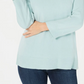 Karen Scott Women's Bateau-Neck Long-Sleeve Sweater Blue Size XX-Large