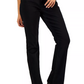 Style & Co Women's Curvy Boot-Cut Jeans Black Size 6