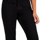 Style & Co Women's Curvy Boot-Cut Jeans Black Size 6