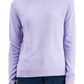 Karen Scott Women's Petite Mock-Neck Sweater Purple Size Petite/Medium
