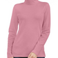Karen Scott Women's Cotton Turtleneck Top Pink Size Petite Large