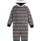 Max & Olivia Little & Big Boy's 1 Pc Printed Reindeer Pajama Black Size Large (14-16)