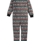 Max & Olivia Little & Big Boy's 1 Pc Printed Reindeer Pajama Black Size Large (14-16)