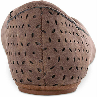 American Rag Women's Connie Perforated Flats Brown Size 5 M