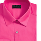 Alfani Men's Stretch Easy-Care Solid Dress Shirt Pink Size 16-16.1/2-34/35