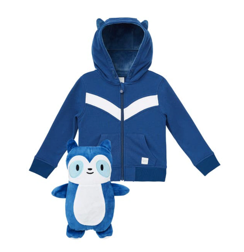 Cubcoats Kids Transforming 2 in 1 Rekka Zip up Unisex Blue