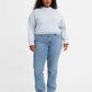 Levi's Women's Plus Size Classic Straight Leg Jean Blue Size 22W
