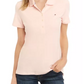 Tommy Hilfiger Women's Core Polo Shirt Pink Size Large