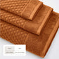 Cotton Diamond Waffle Weave Bath Towel Set - Grayson Collection