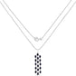 7.68 Carat Genuine Blue Sapphire .925 Sterling Silver Pendant