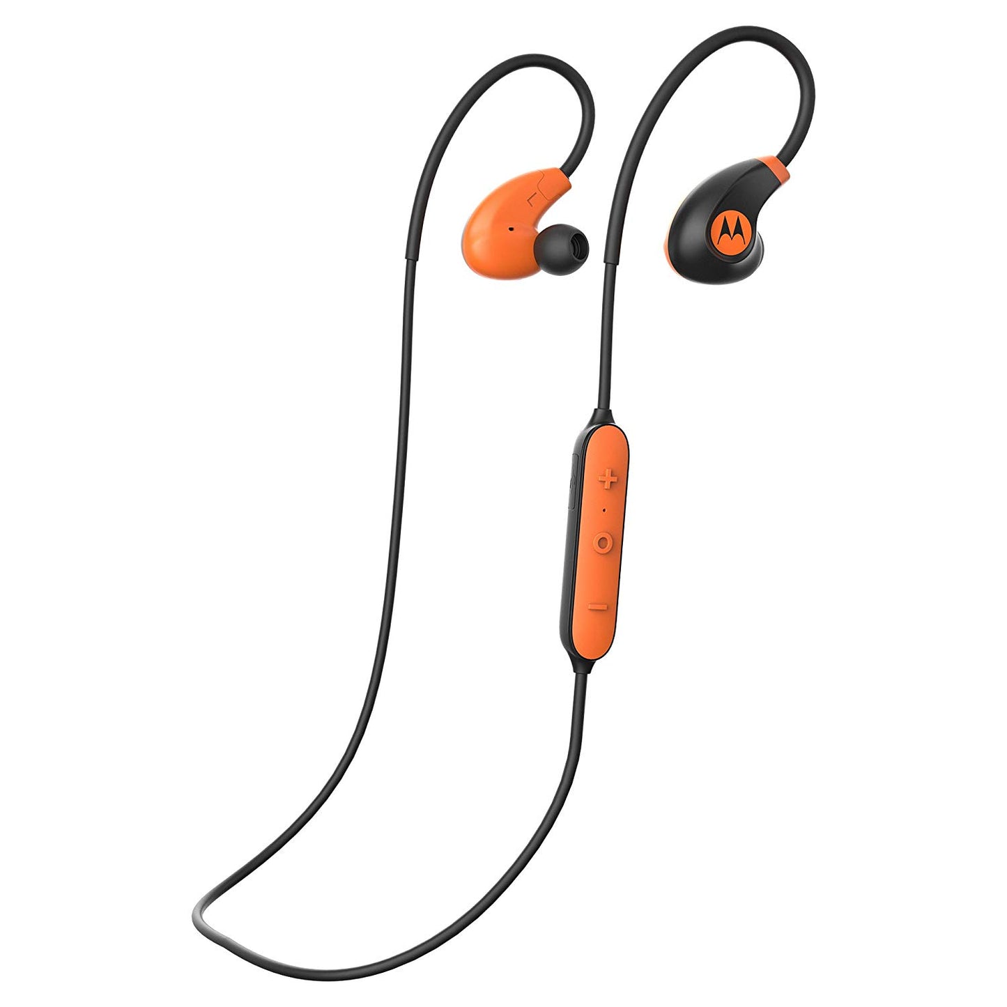 Motorola Verve Loop 2+ Super Light Waterproof Wireless Stereo Earbud Black/Orange