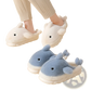 Shark Slippers Plush Animal Dolphin Whale House Shoes