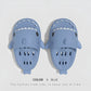 Shark Slippers Quick Dry Non Slip Shower Slides