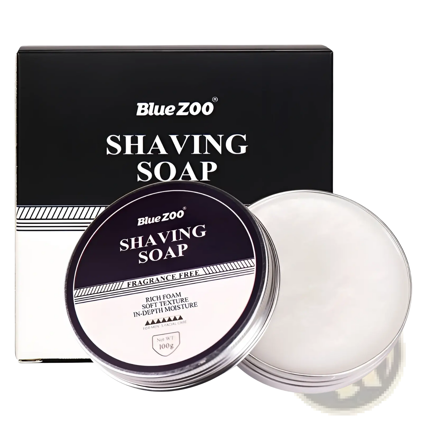 Shaving Soap Men's Moisturizing Sandalwood Mint Cream