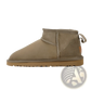 Sheepskin Mini Snow Boots Suede Leather Short Shoes