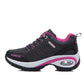 Women's Purple and Black Air Cushion Athletic Hiking Shoes