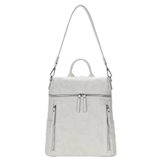 Sienna Utilitarian Shoulder Backpack Purse