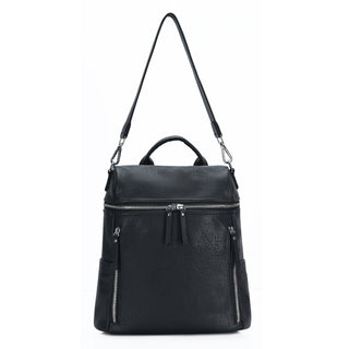 Sienna Utilitarian Shoulder Backpack Purse