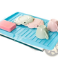 Silicone Dish Drying Mat Ribbed Kitchen Rack 45x31cm
