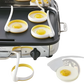 Silicone Egg Ring Round Omelette Mold with Handle