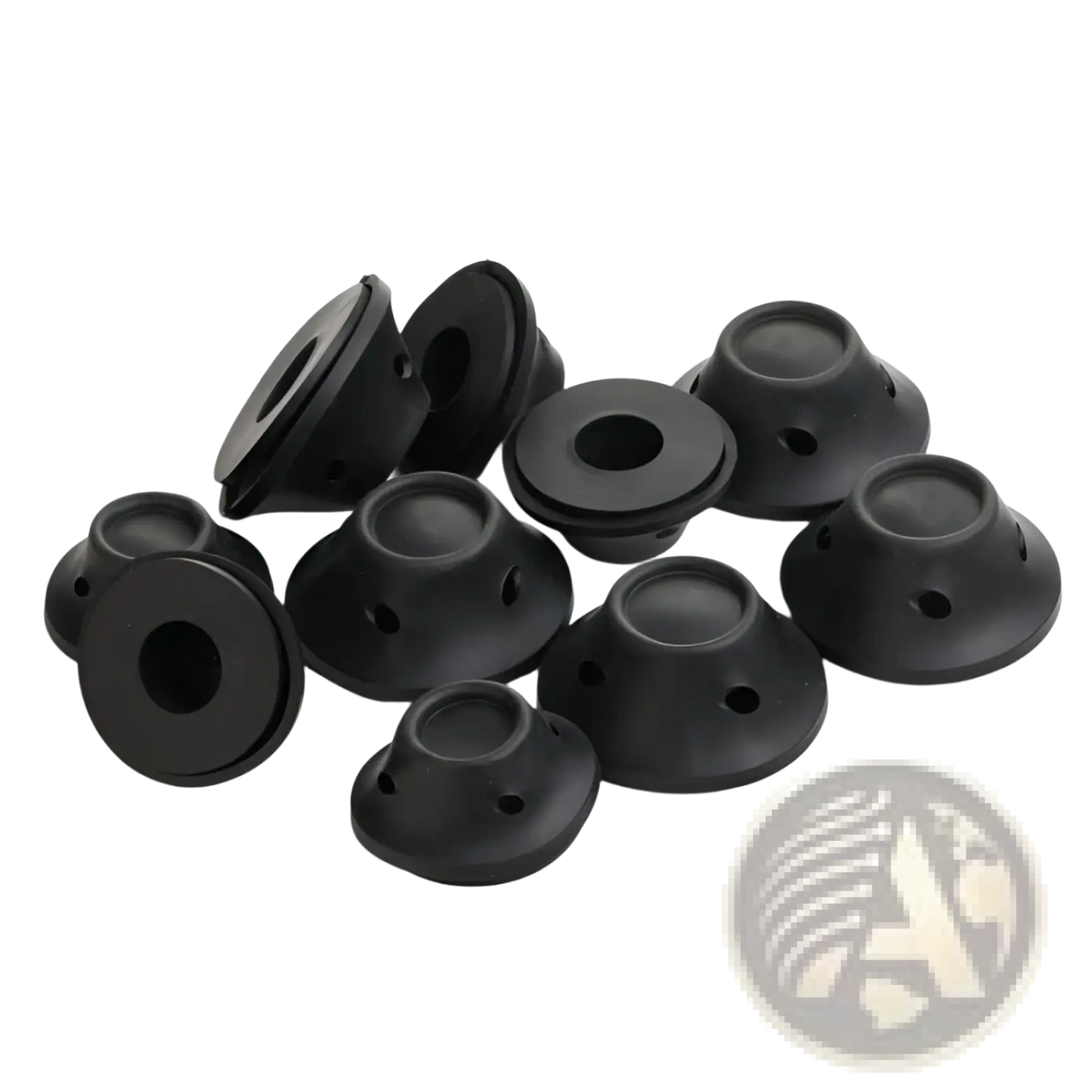 Silicone Hair Curlers no Heat Soft Rubber Rollers 10pc