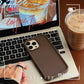 Frosted Matte Silicone Minimalist Couple Phone Case