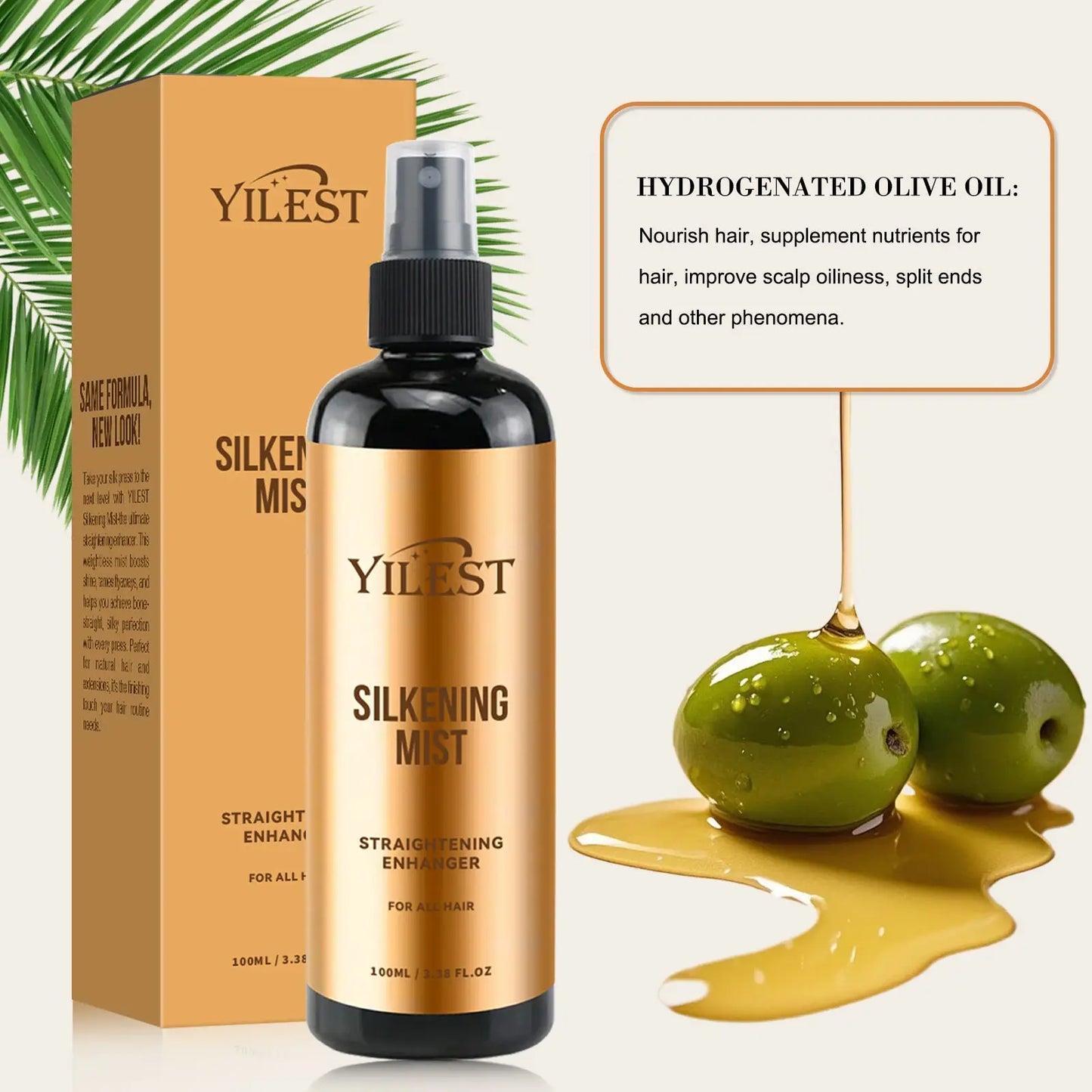 Silkening Mist Hair Spray Oil Control 100ml