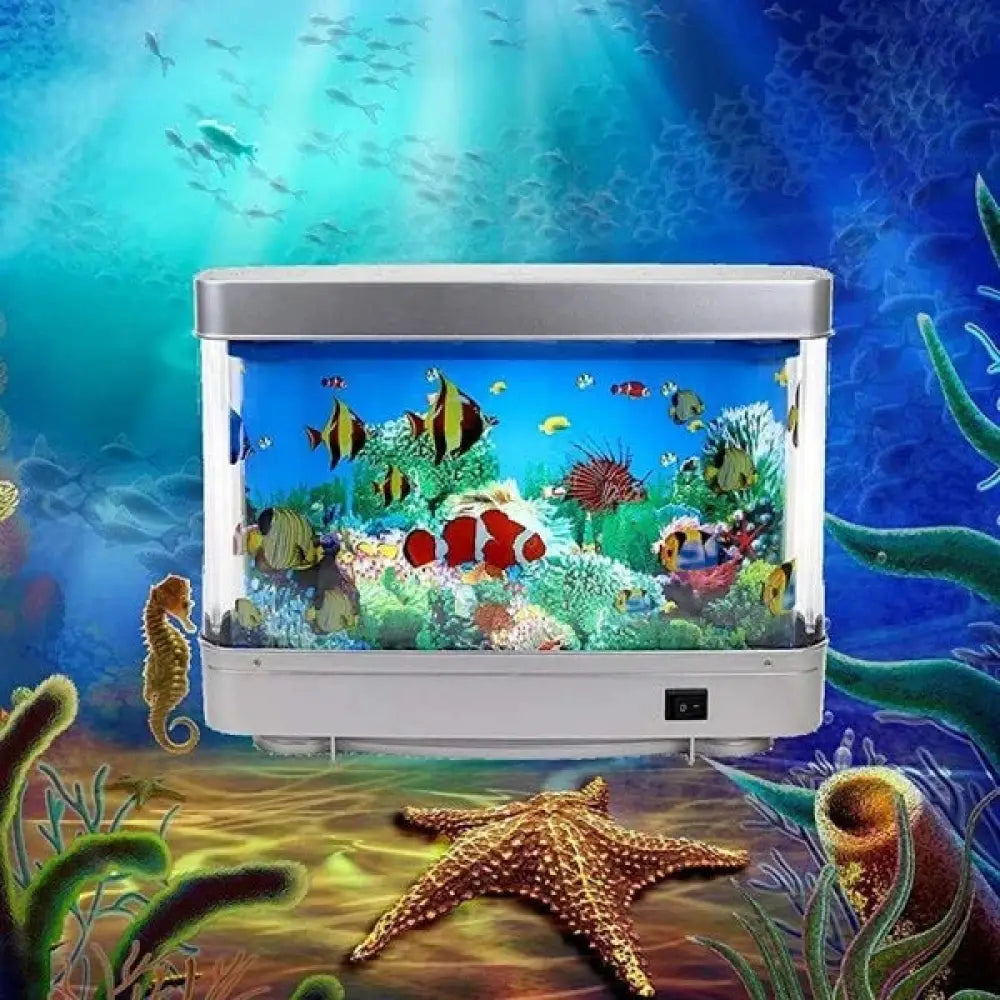 Led Tropical Fish Aquarium Motion Night Light
