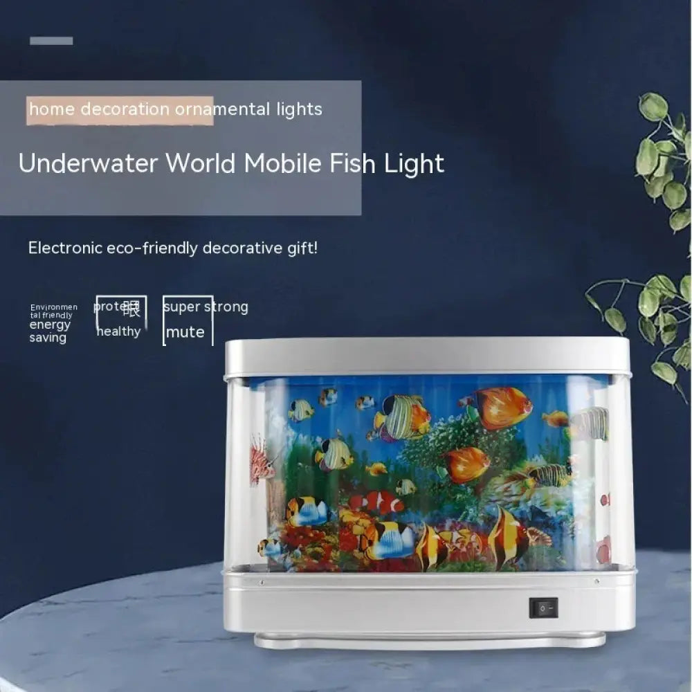 Led Tropical Fish Aquarium Motion Night Light