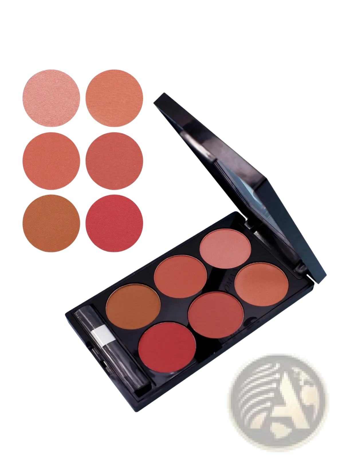 Six Color Blush Palette and v Face Contour Kit